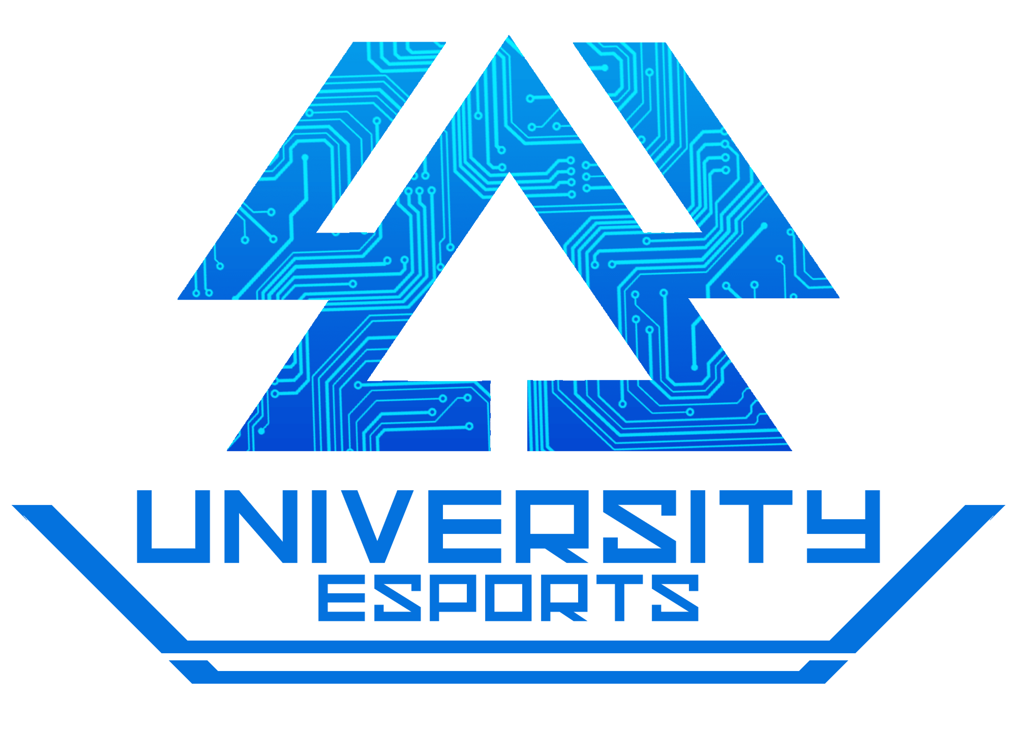 Blaues Logo von 404 University Esports Dresden