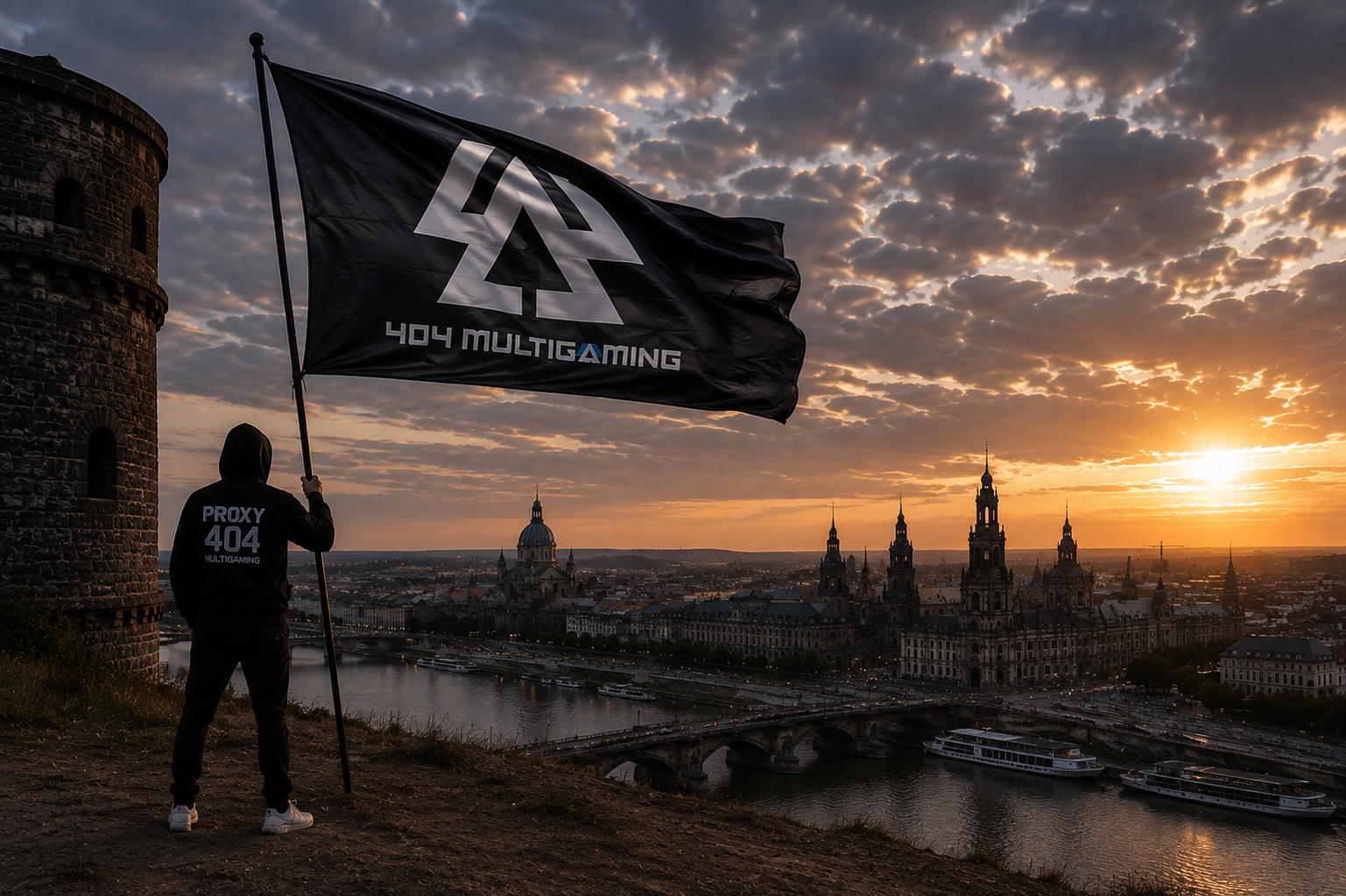 404 Multigaming pr0xy mit Flagge und Stadt